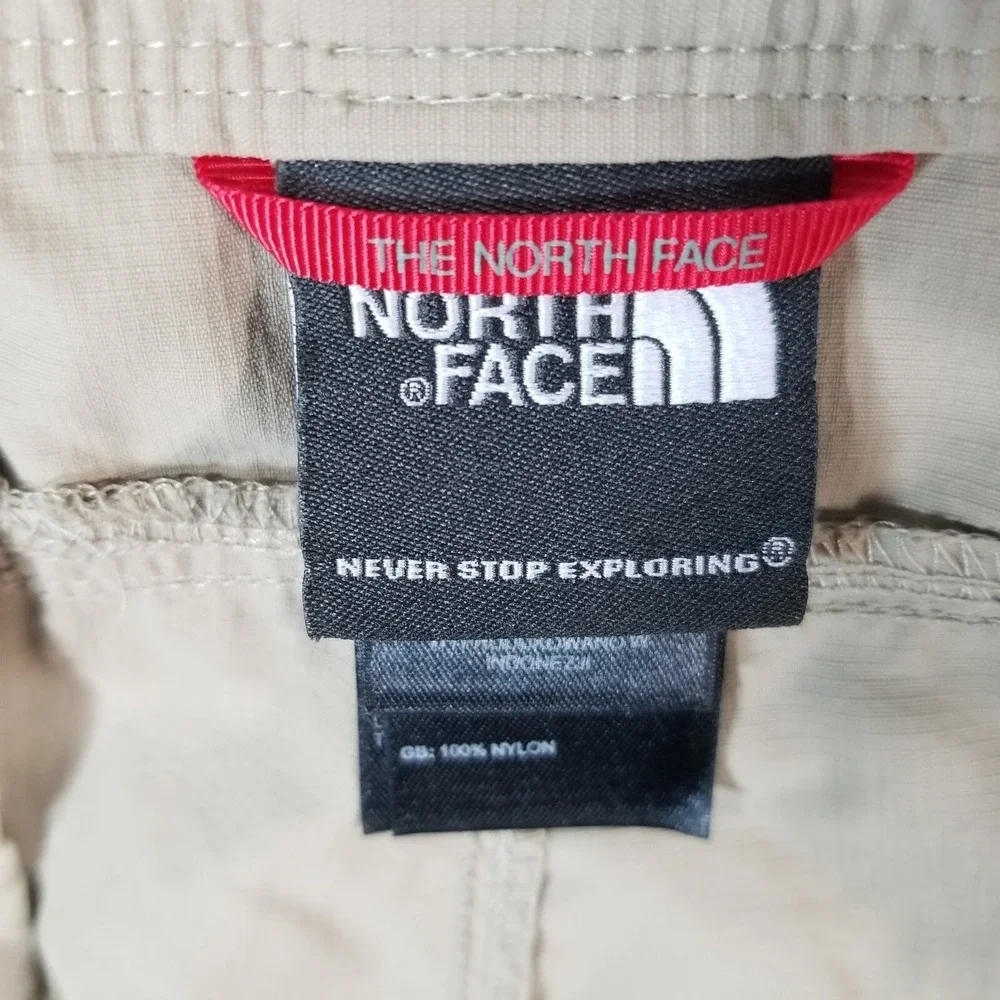 The North Face cargo hiking shorts men's XL extra large nylon comfort waist